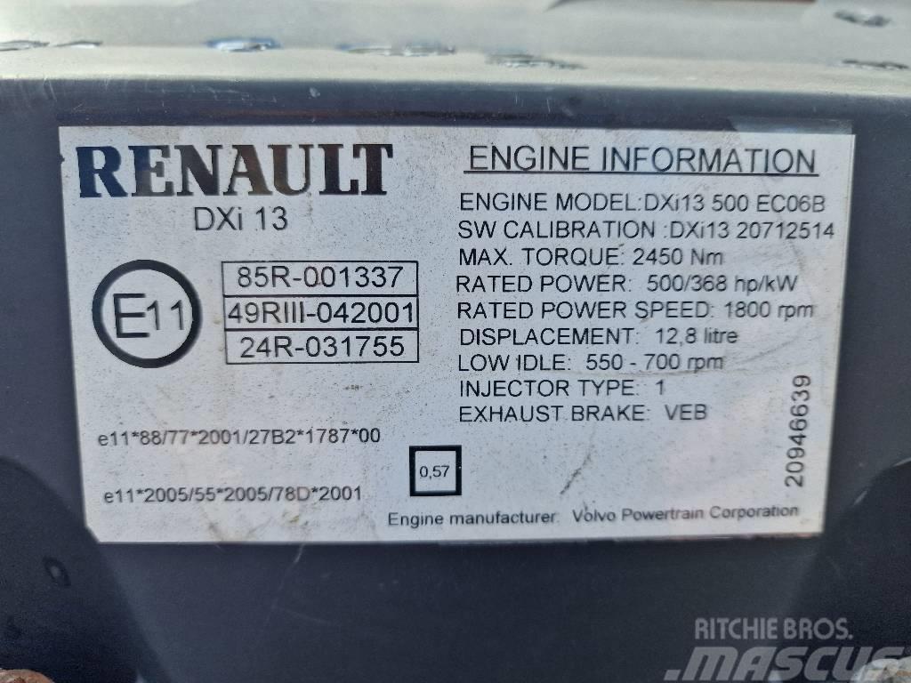 Renault DXI13 Dzinēji