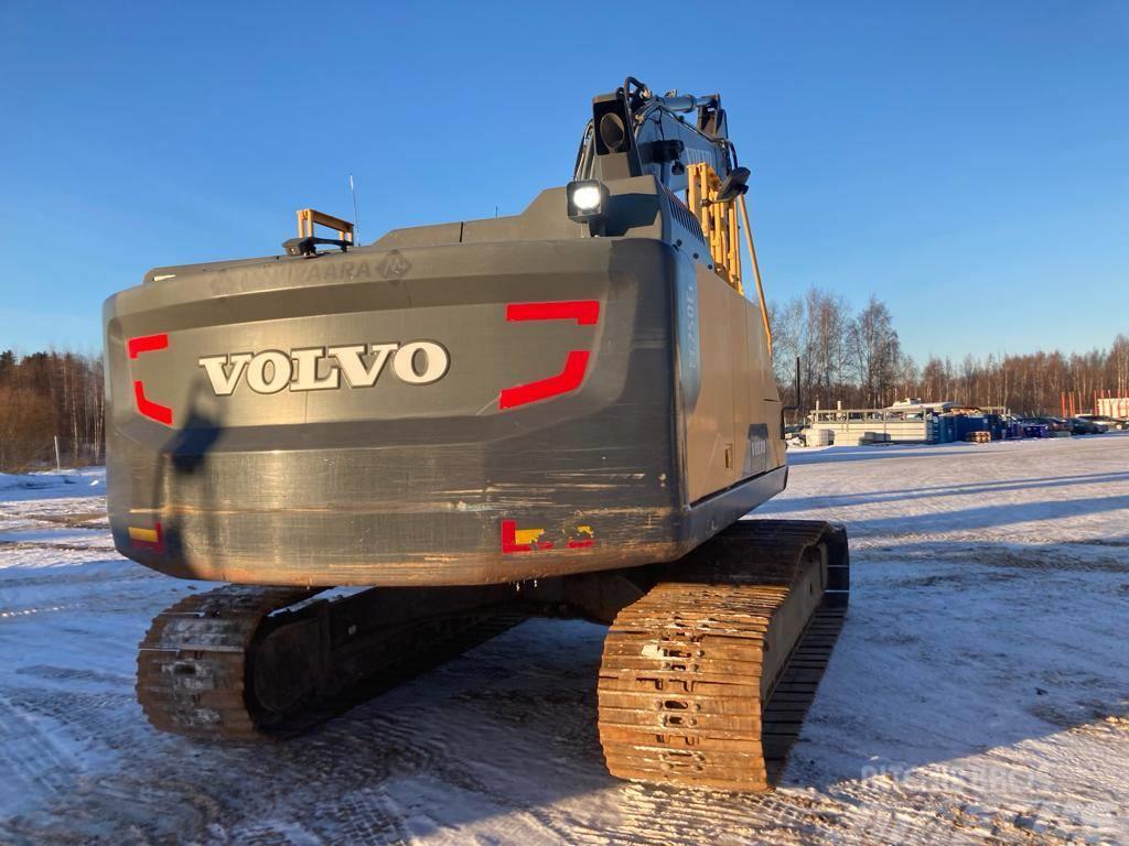Volvo EC250EL Kāpurķēžu ekskavatori