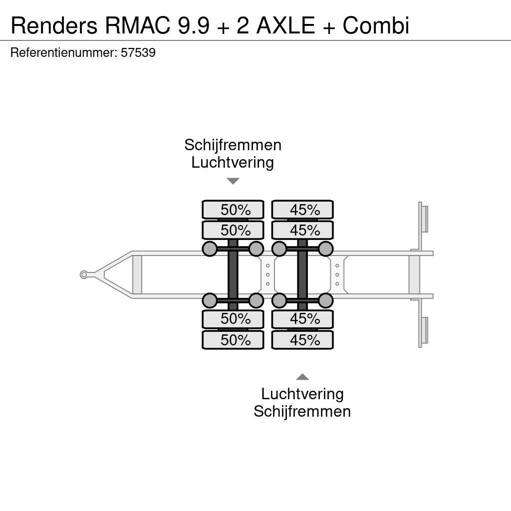 Renders RMAC 9.9 + 2 AXLE + Combi Furgons