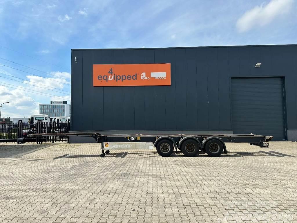 Schmitz Cargobull 45FT HC, empty weight: 4.240kg, BPW+drum, NL-chass Konteinertreileri