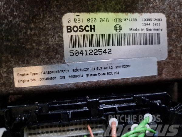 Iveco Tector 4ISB E4 F4AE3481B*R101 Bosch Dzinēji