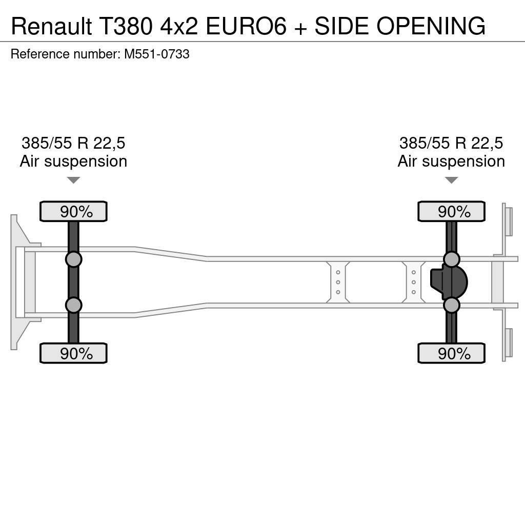 Renault T380 4x2 EURO6 + SIDE OPENING Furgons