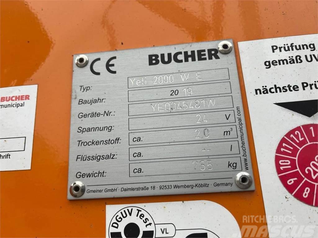 Bucher Gmeiner Streuer Streuautomat Yeti 2000 W E Cita komunālā tehnika/aprīkojums