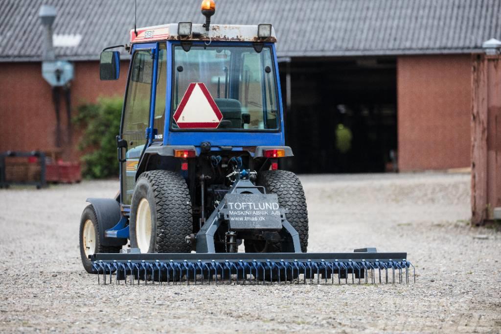  Toftlund Maskinfabrik Gårdspladsrive Papildaprīkojums mini traktoriem