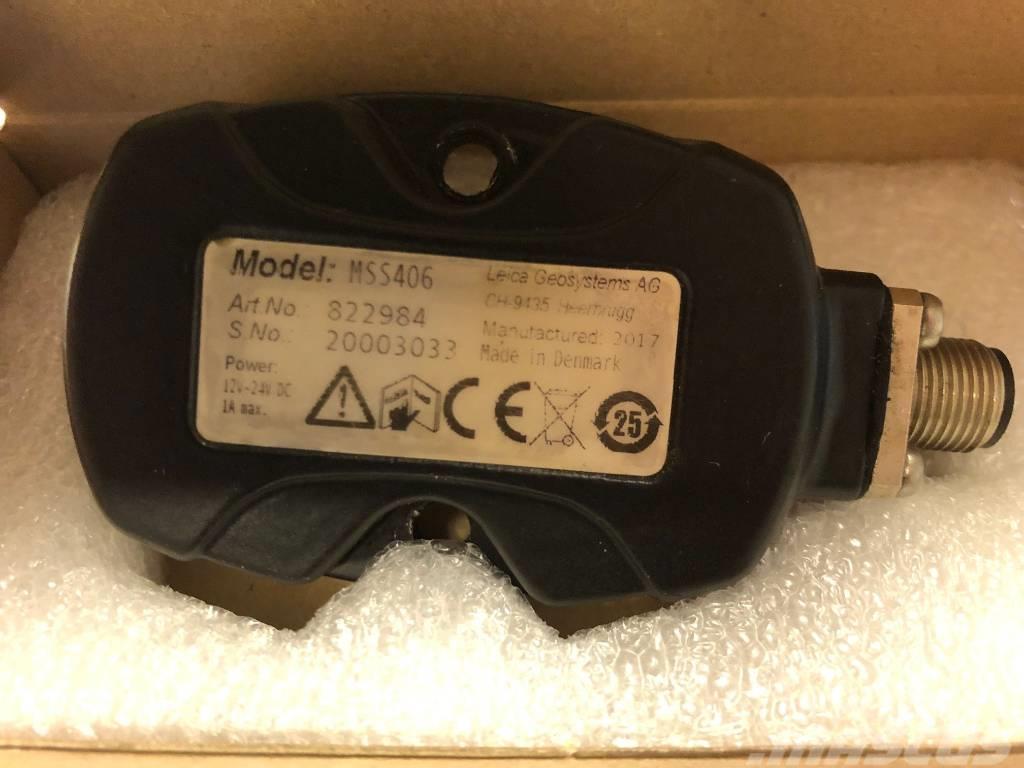 Leica Sensor Ekskavatori uz riteņiem