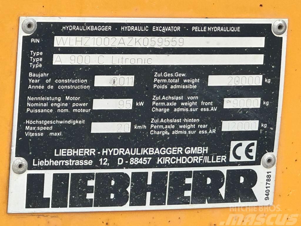 Liebherr A900 Excavator Īpašie ekskavatori