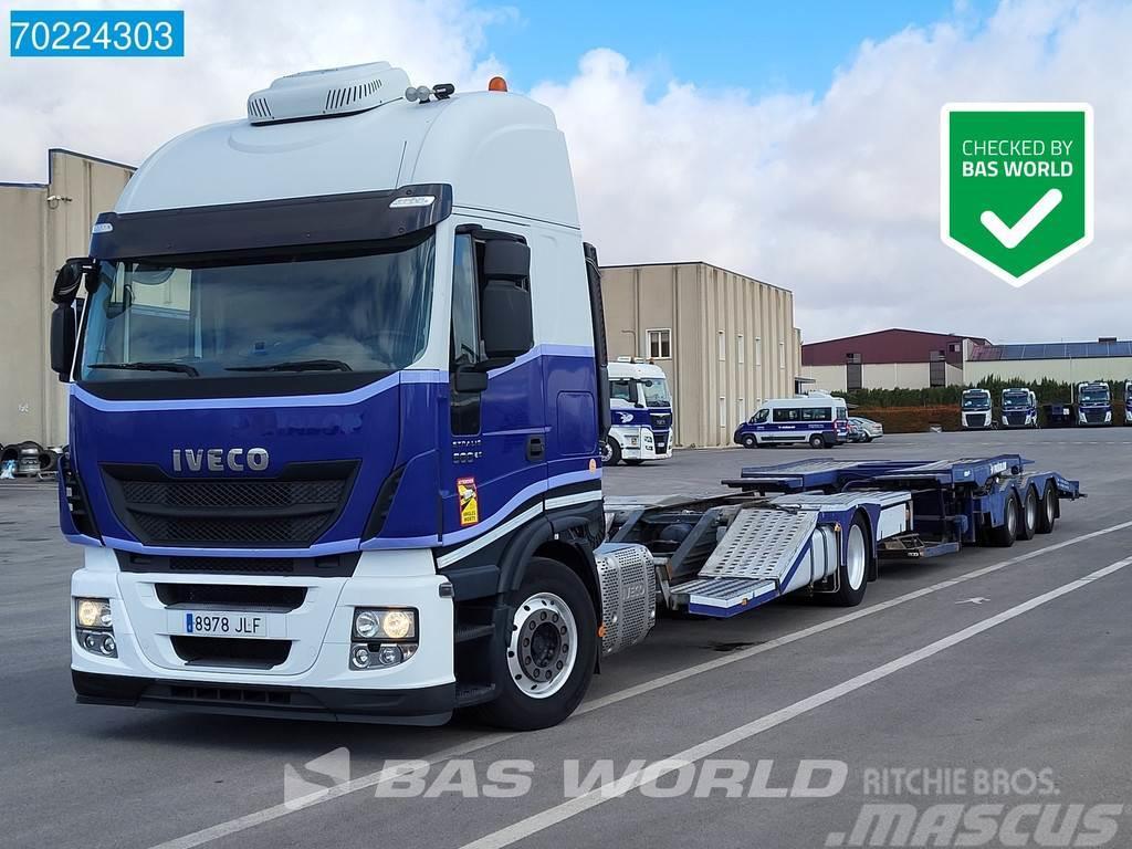 Iveco Stralis 500 4X2 ROLFO Truck transporter Standklima Evakuatori