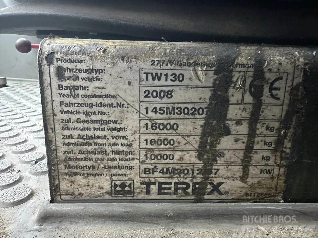 Terex Tw130 Ekskavatori uz riteņiem