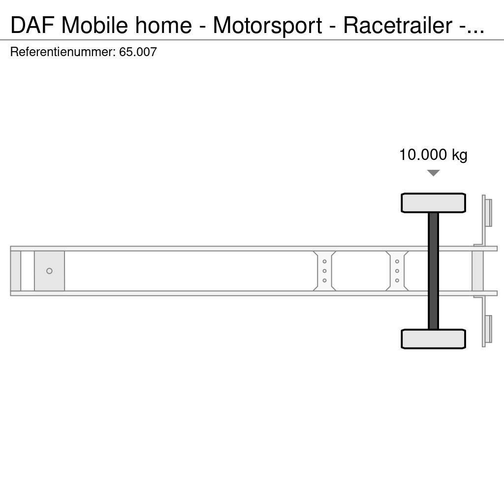 DAF Mobile home - Motorsport - Racetrailer - 65.007 Citas piekabes