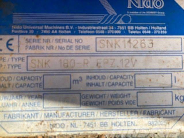 Nido SNK 180-R EPZ-12V Sniega naži un tīrītāji
