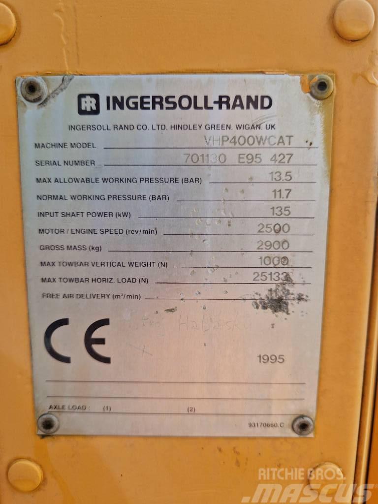 Ingersoll Rand WHP 400 W CAT Kompresori