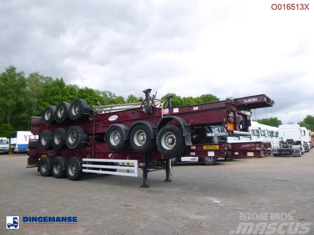 Dennison Stack - 4 x container trailer 40 ft Konteinertreileri