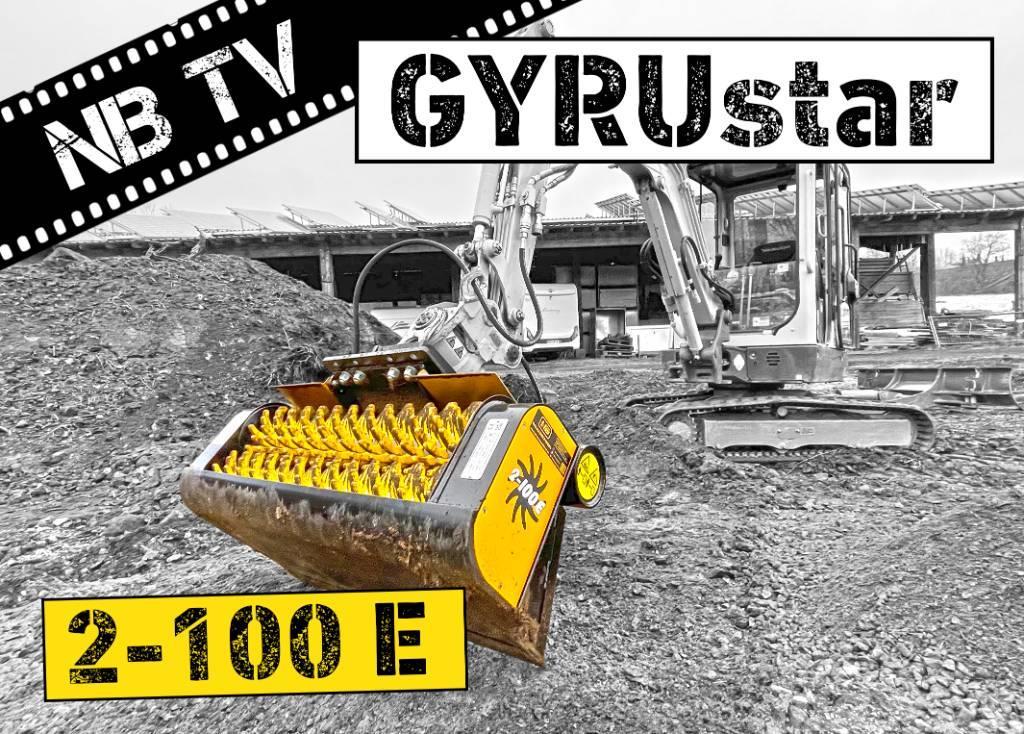 Gyru-Star 2-100E | Schaufelseparator für Minibagger Sijāšanas kausi
