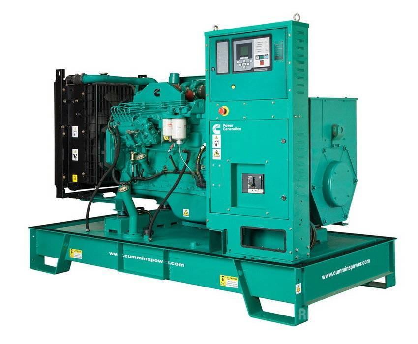 Bertoli Power Units Generator 110 KVA Cummins Engine Dīzeļģeneratori