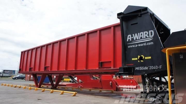 A-Ward 20/40FT Horizontal Container Loaders Atkritumpārstrādes rūpnīca