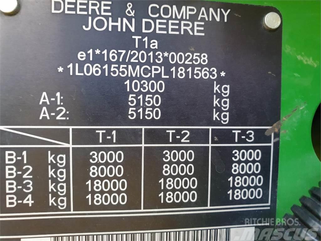 John Deere 6155MH - HOCHRADTRAKTOR Traktori