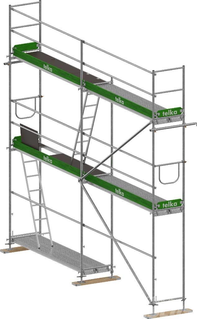  telka 54m2 scaffolding ponteggio andamio PIN74 Sastatņu aprīkojums