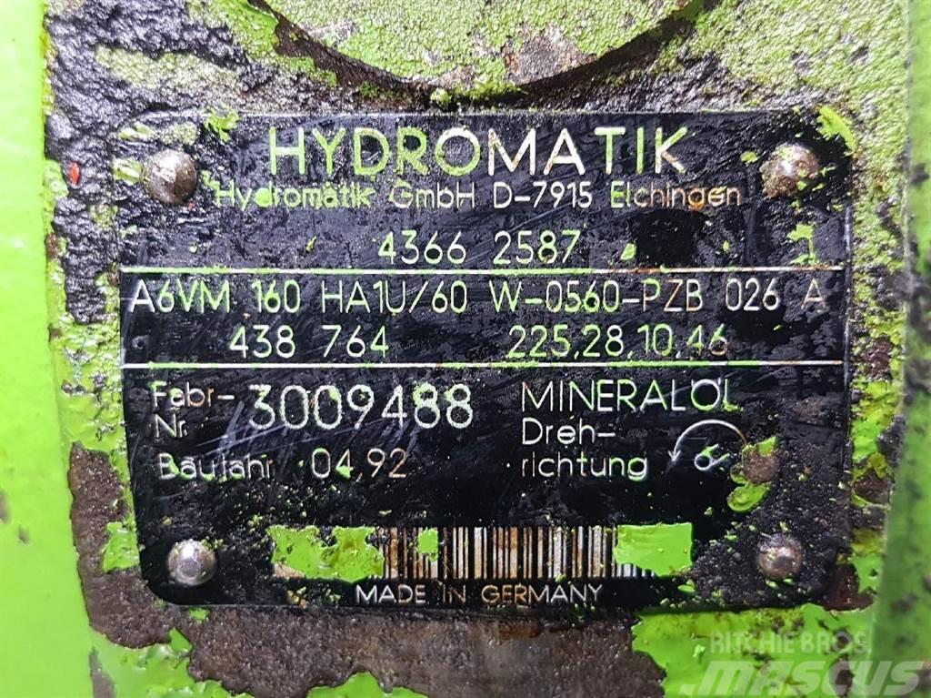 Hydromatik A6VM160HA1U/60W-R909438764-Drive motor/Fahrmotor Hidraulika
