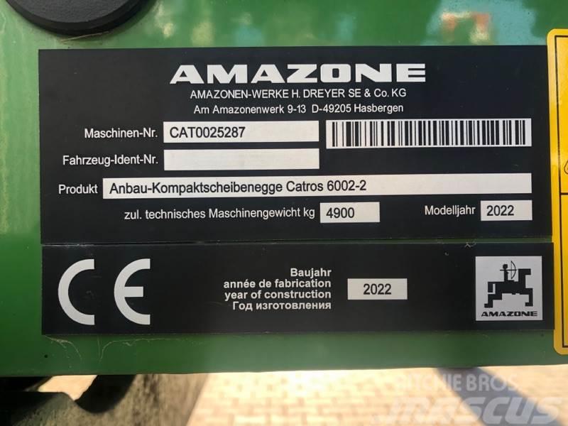 Amazone Catros 6002-2 Disku lobītāji/ecēšas