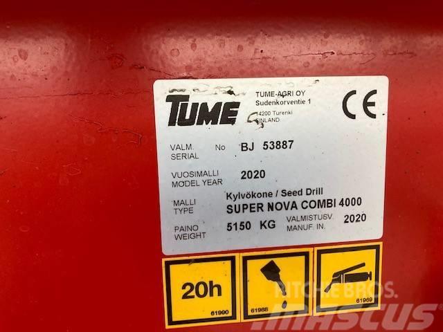 Tume Super Nova Combi 4000 Kombinētās sējmašīnas