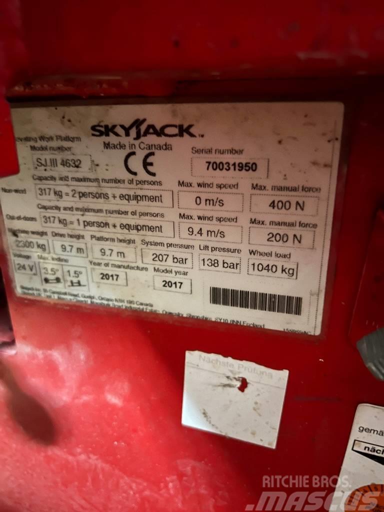 SkyJack SJ 4632 Šķerveida pacēlāji