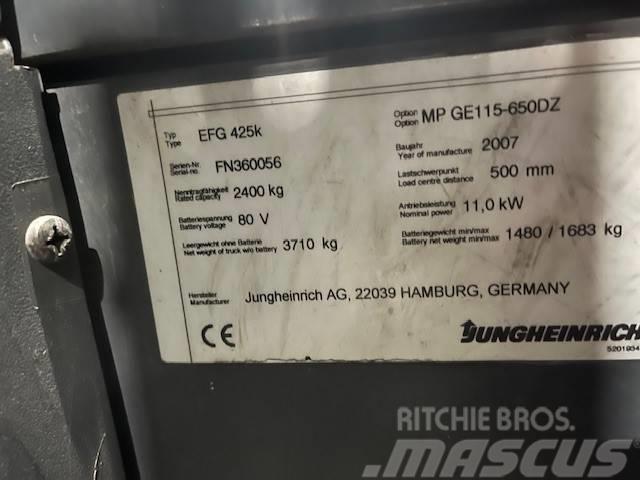 Jungheinrich EFG 425 K Elektriskie iekrāvēji