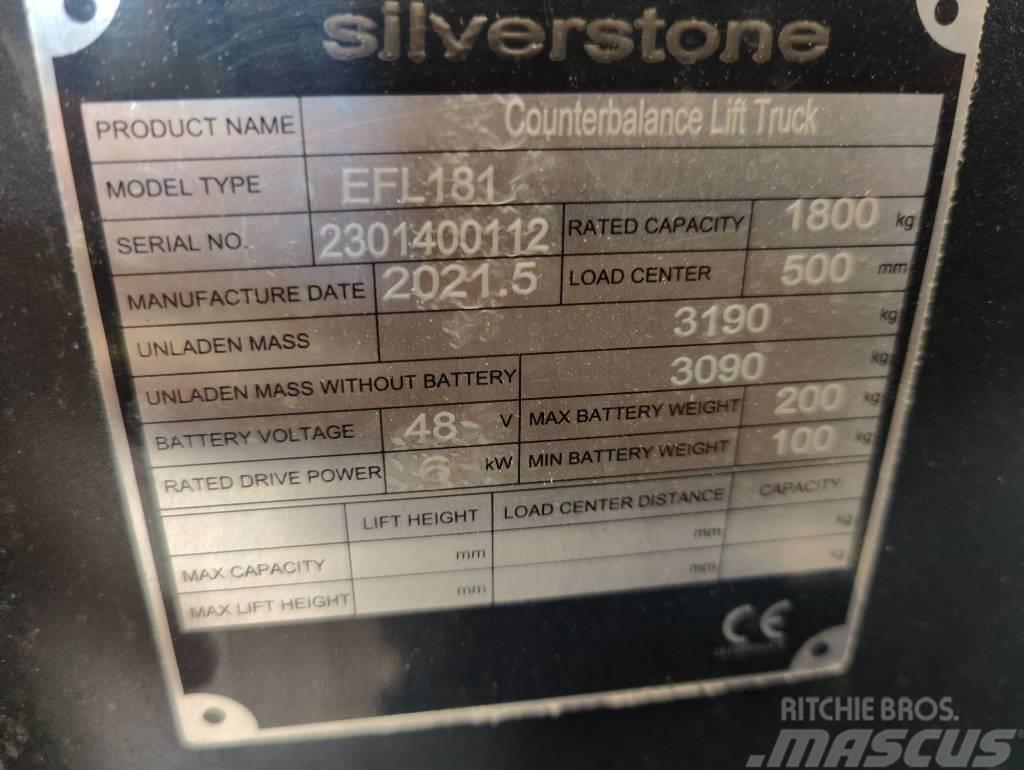 Silverstone EFL181  (RENT244) Elektriskie iekrāvēji