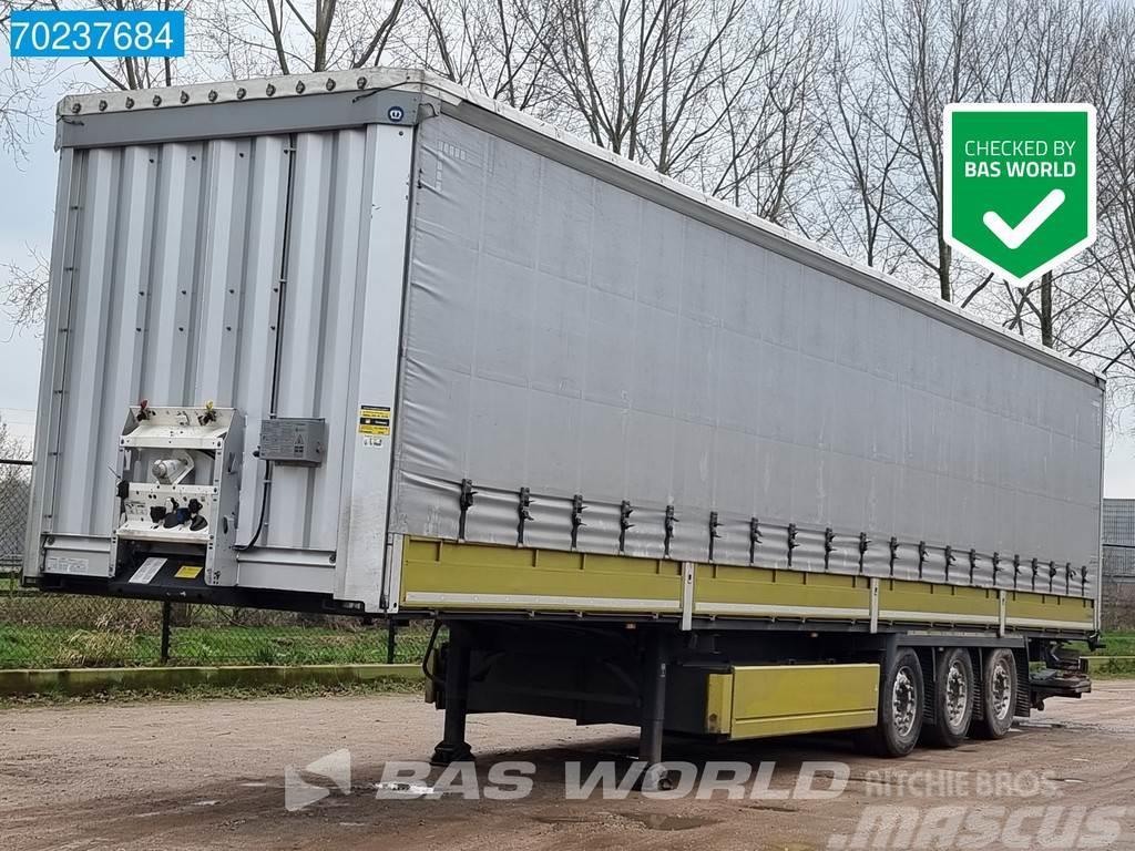 Krone SD 3 axles Tailgate Sideboards Liftachse Palettenk Tents puspiekabes
