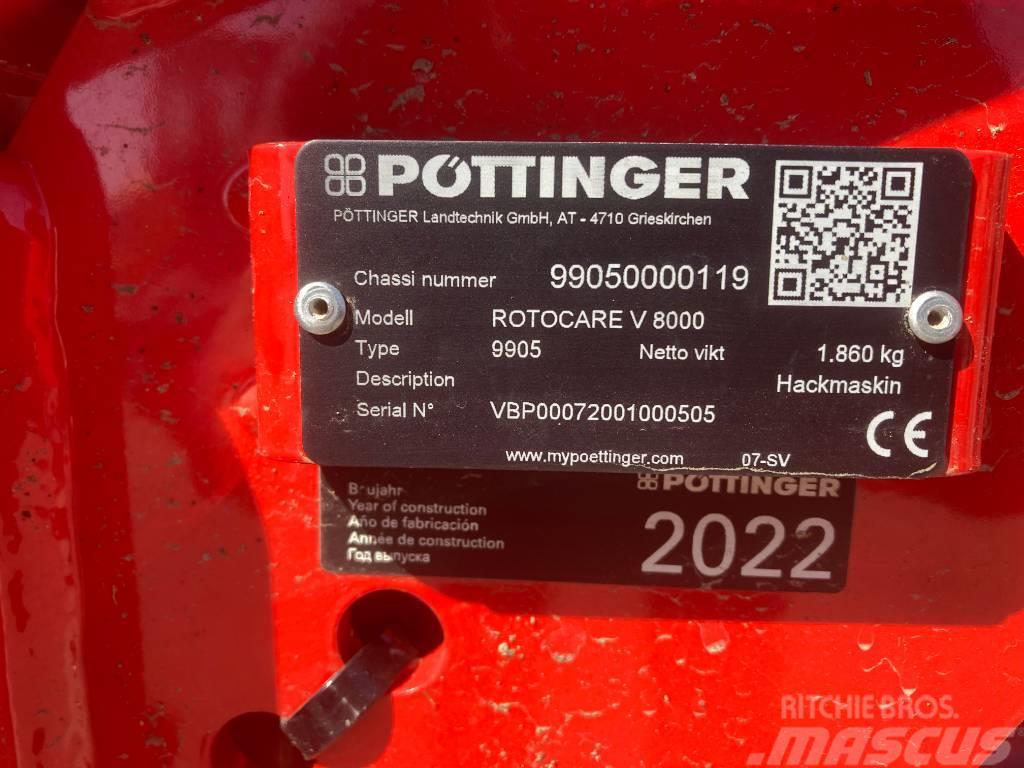 Pöttinger ROTOCARE V 8000 Cita augsnes apstrādes tehnika un papildaprīkojums