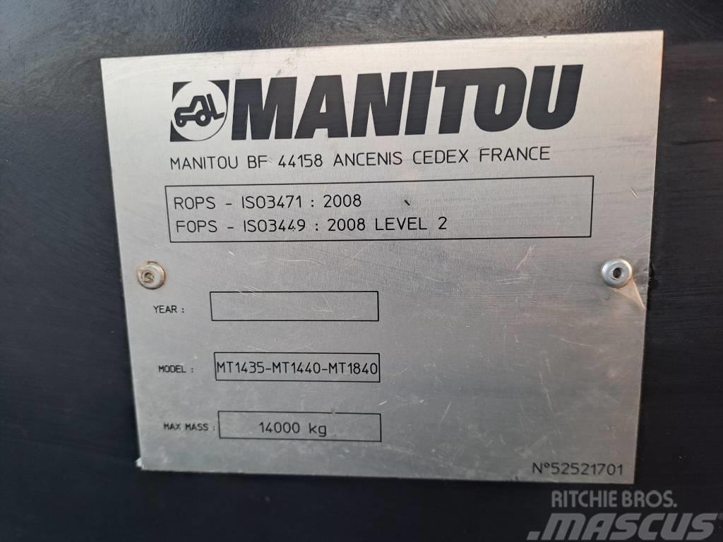 Manitou MT1440 Teleskopiskie manipulatori