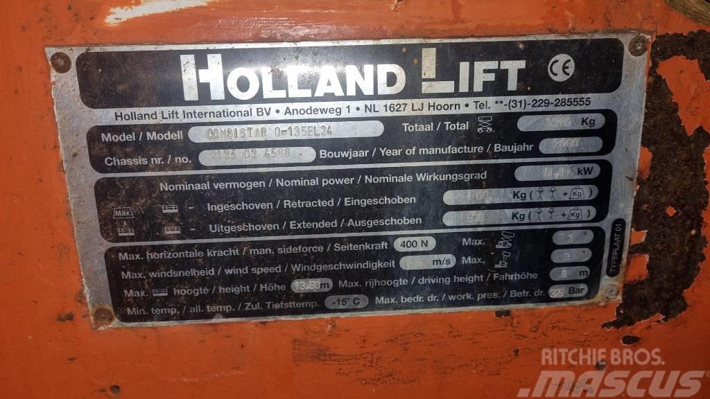 Holland Lift Q 135 EL 24 Šķerveida pacēlāji