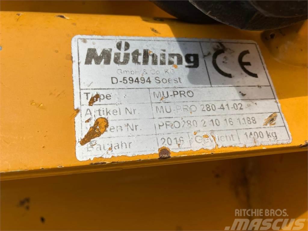 Müthing MU-PRO Vario 280 Pļaujmašīnas/pašgājēji