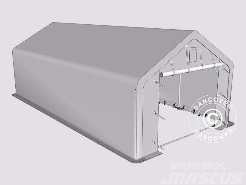 Dancover Storage Shelter PRO XL 4x8x2,5x3,6m PVC Telthal Citas sastāvdaļas