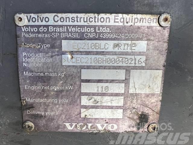 Volvo EC 210 B LC PRIME Kāpurķēžu ekskavatori