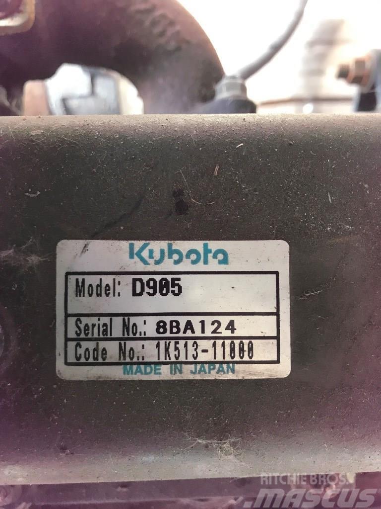 Kubota D905 Dīzeļģeneratori