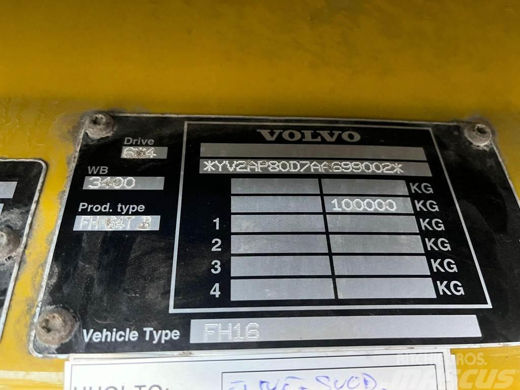 Volvo FH 16 600 6x4 GCW 100 TON / ADR / HYDRAULICS / BIG Vilcēji