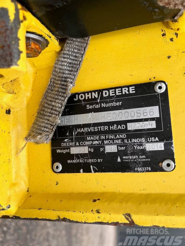 John Deere H270 Hārvesteru kausi