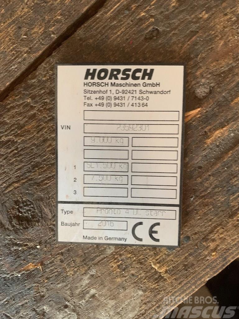 Horsch Pronto 4 DC Kombinētās sējmašīnas