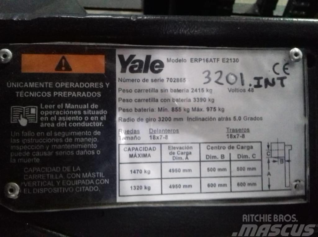 Yale ERP 16ATF Elektriskie iekrāvēji
