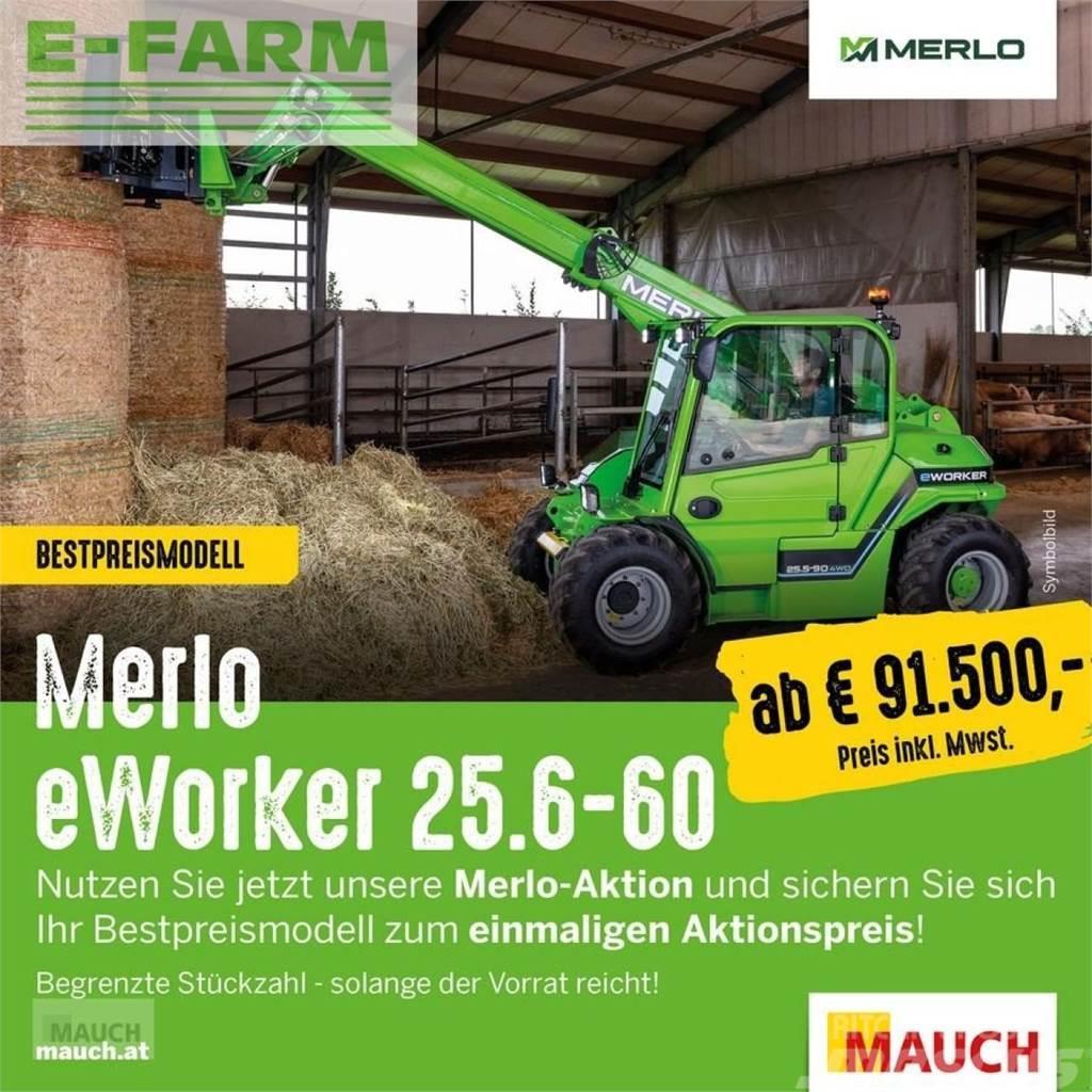 Merlo e-worker 25.5-60 aktion Lauksaimniecības pacēlāji