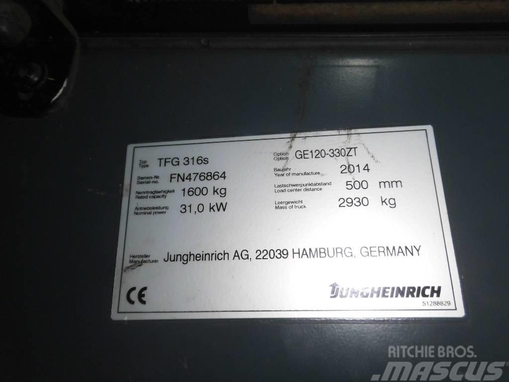 Jungheinrich TFG 316 S LPG tehnika