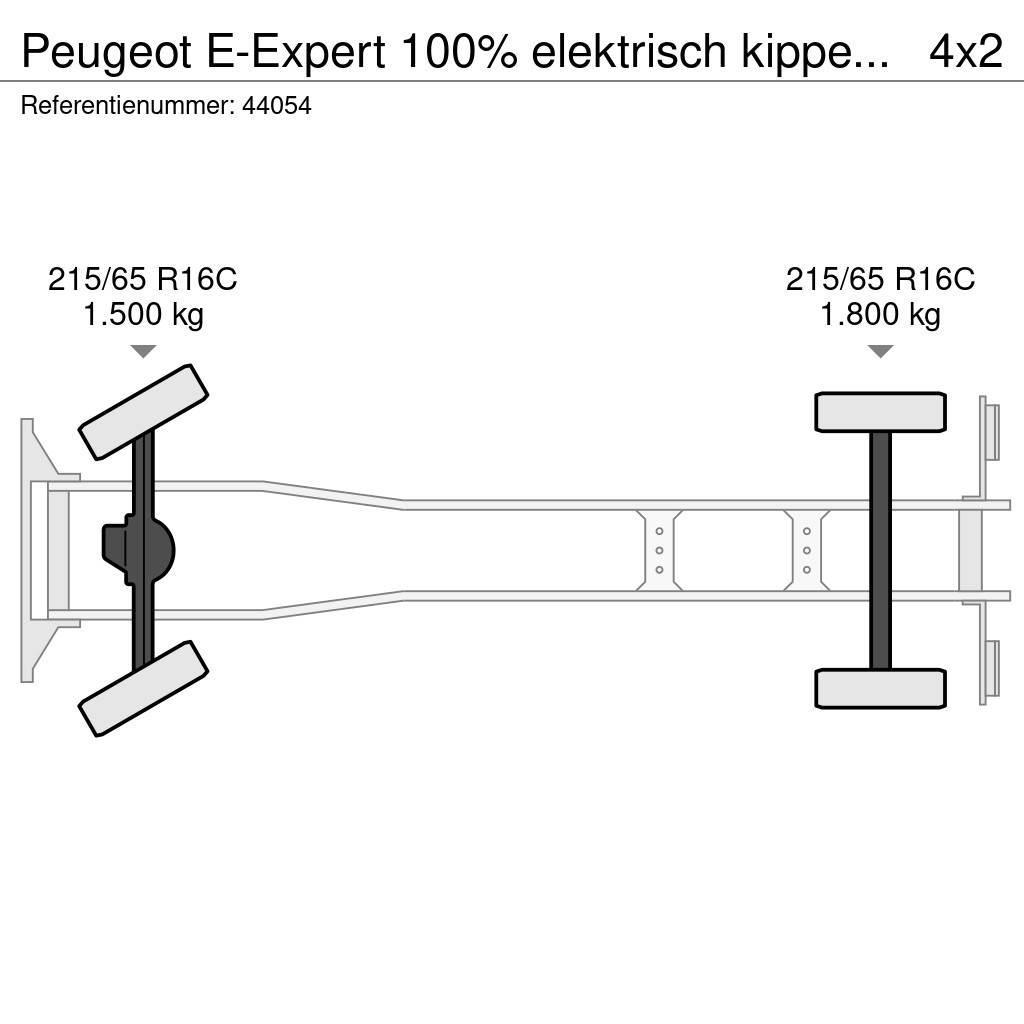 Peugeot E-Expert 100% elektrisch kippende zijlader Atkritumu izvešanas transports
