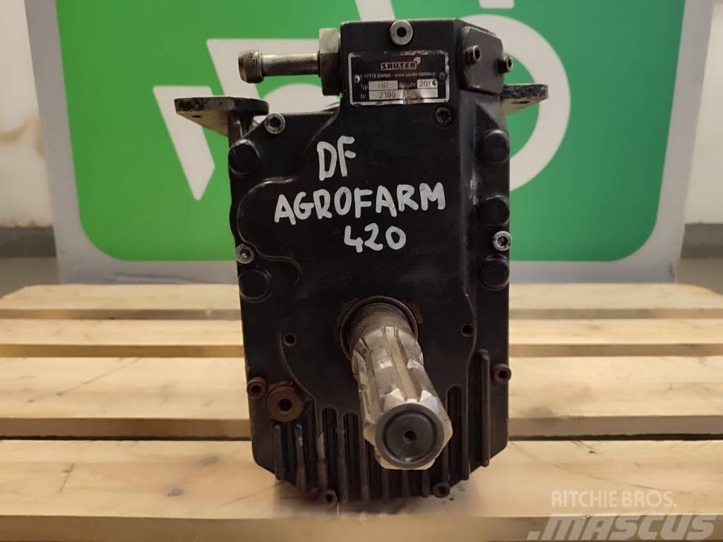 Deutz-Fahr Sauter PTO gearbox,  AGROFARM 420 shaft Transmisija