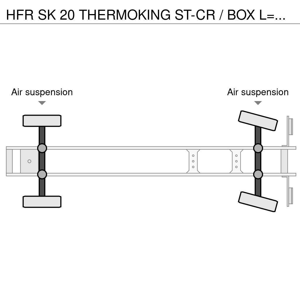 HFR SK 20 THERMOKING ST-CR / BOX L=13419 mm Piekabes ar temperatūras kontroli