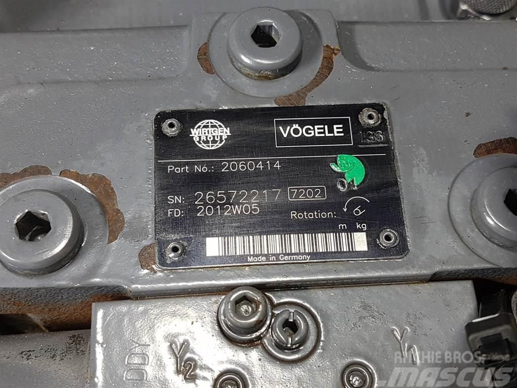 Vögele 2060414 (A10VG45+A10VG28) - Drive pump/Fahrpumpe/R Hidraulika