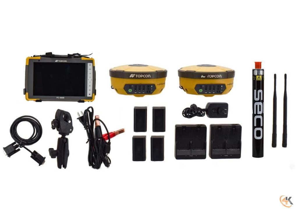 Topcon Dual Hiper V FH915 Base/Rover w FC-6000, Pocket-3D Citas sastāvdaļas