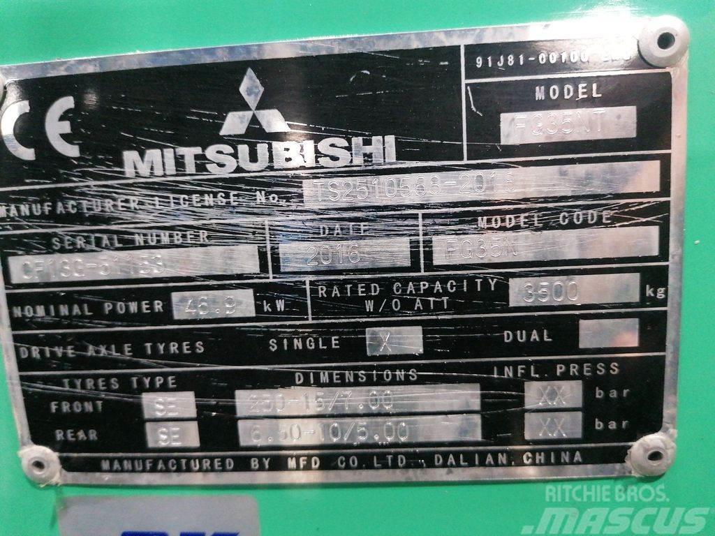 Mitsubishi FG35NT LPG tehnika