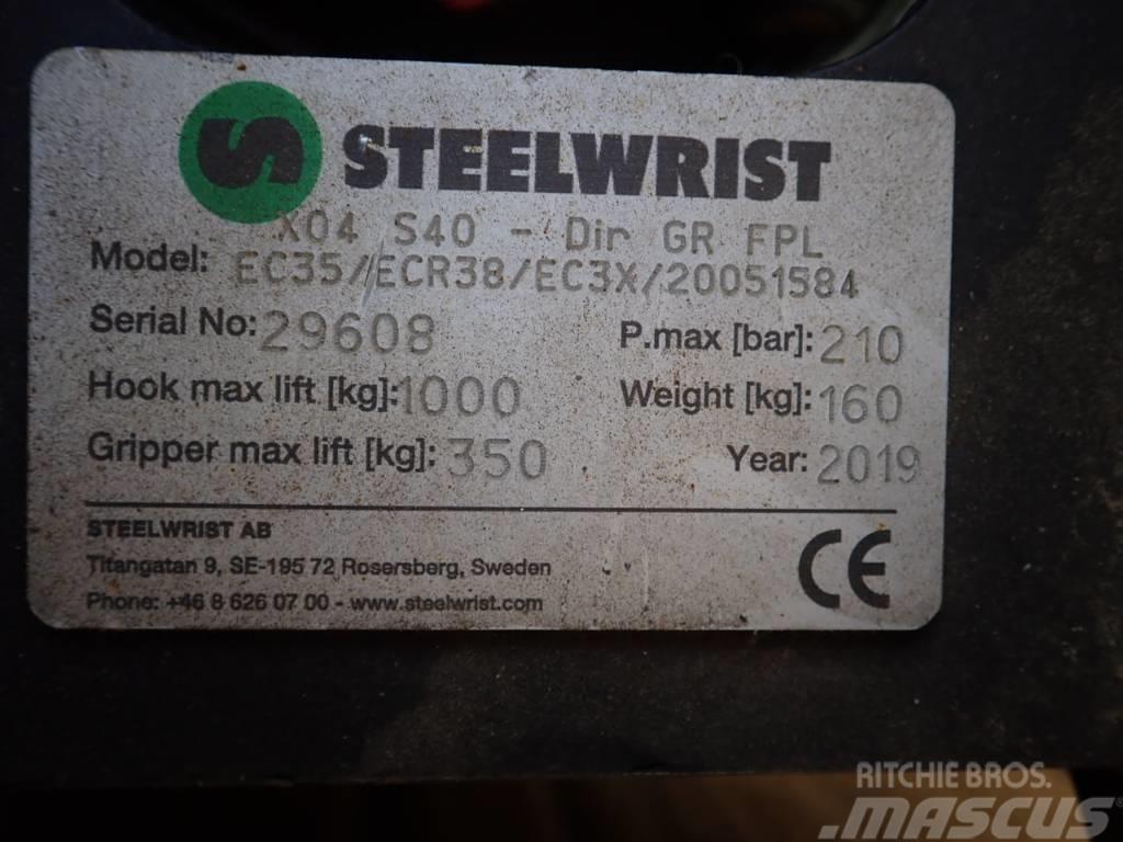 Steelwrist Tiltrotator X04, passend zu Volvo ECR35 Citas sastāvdaļas