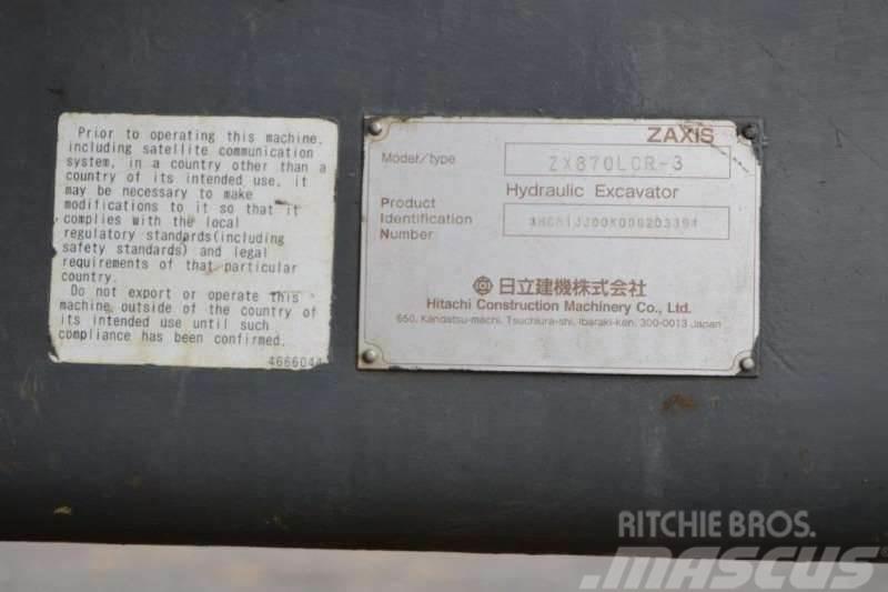Hitachi ZX870 Mini ekskavatori < 7 t