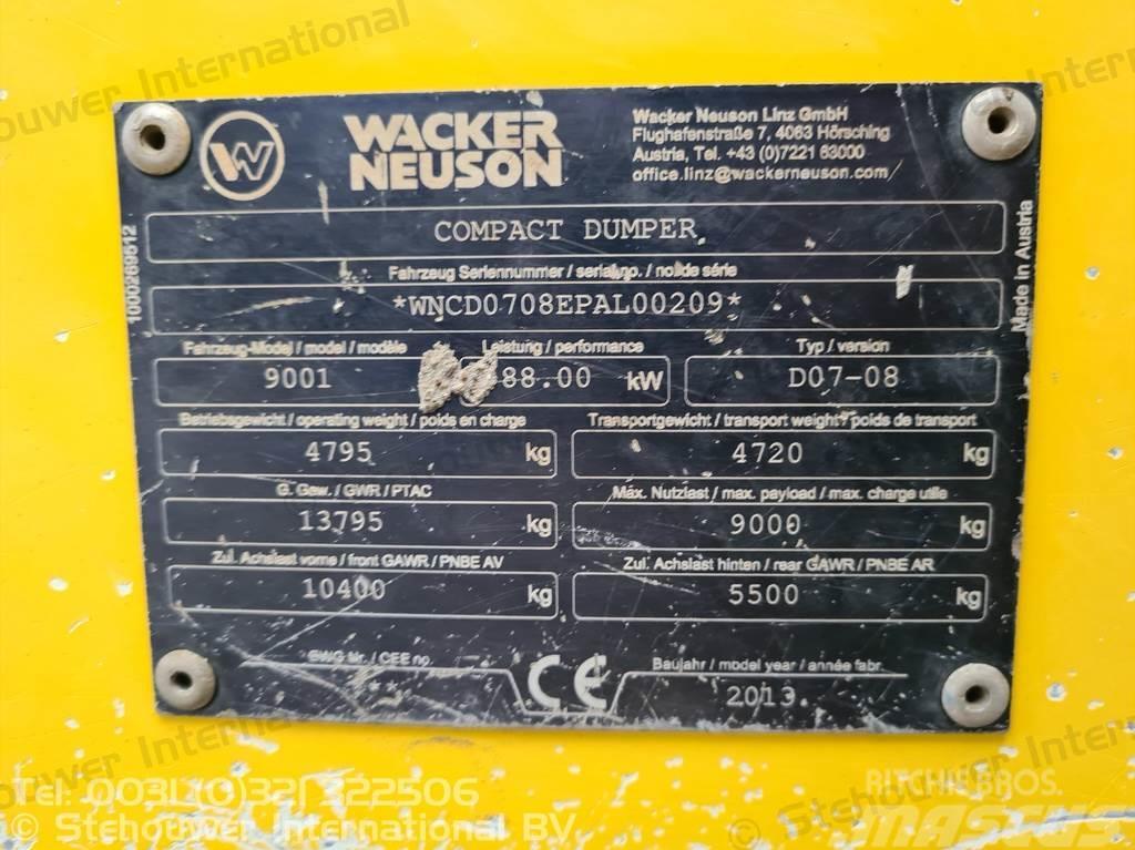 Wacker Neuson 9001 Mini pašizgāzēji